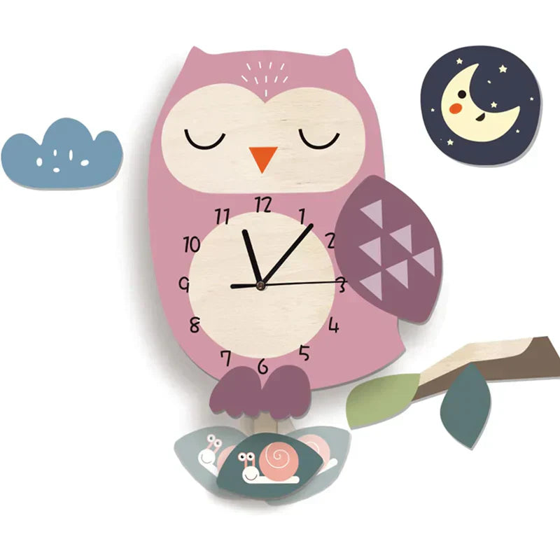 Lisslune | ZooClock - Kids' Pendulum Timepiece