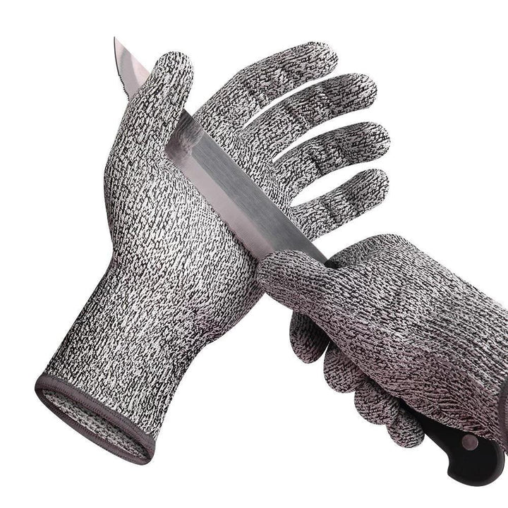 Lisslune | Anti-Cut Gloves 5 Degree Safety Cut Resistant Puncture Resistant Stainless Steel
