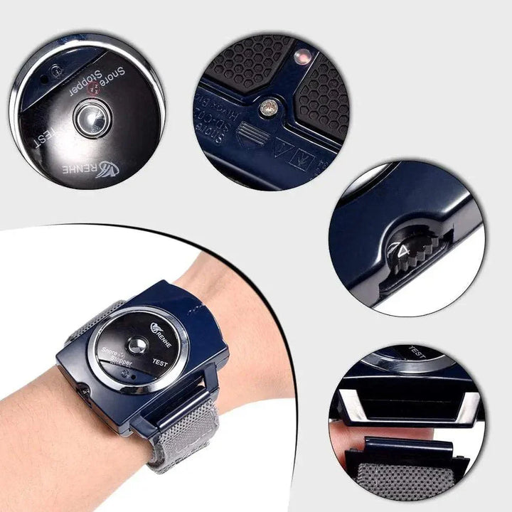 Lisslune | prueba Anti Snoring Device Stop Intelligent Snore Stopper Wristband UK Watch Best Solution for Sleep Anti Snoring Aid Effectively