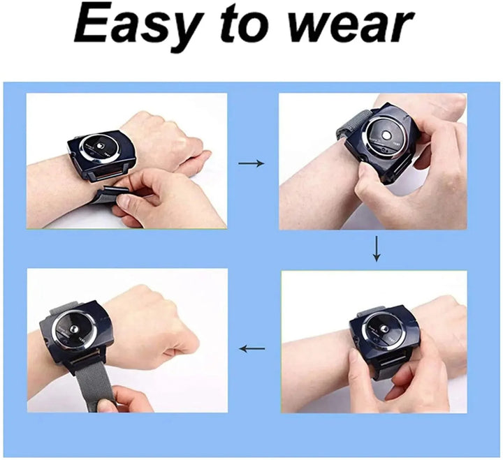 Lisslune | prueba Anti Snoring Device Stop Intelligent Snore Stopper Wristband UK Watch Best Solution for Sleep Anti Snoring Aid Effectively