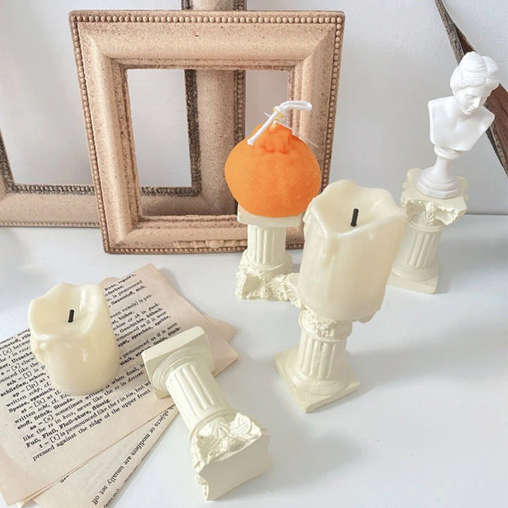 Rynx | Antique Column Candle Holder