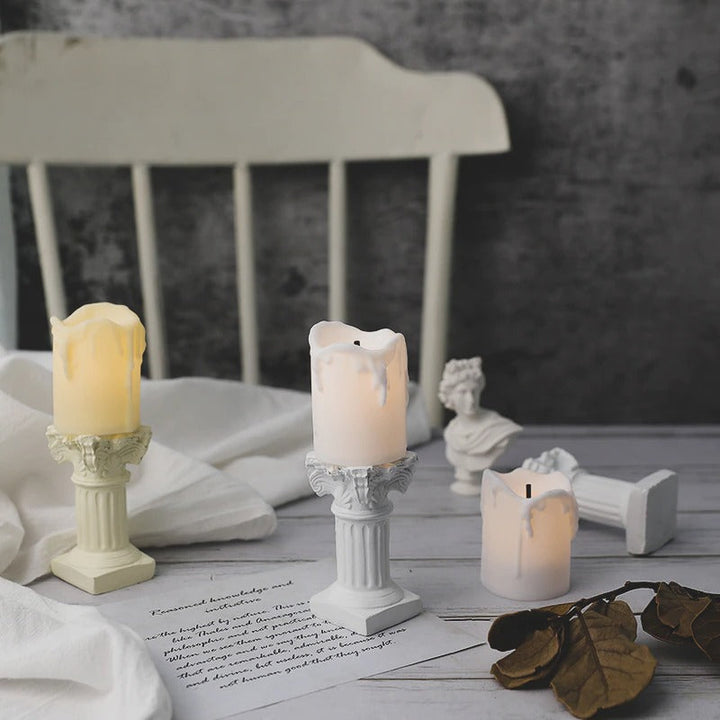 Rynx | Antique Column Candle Holder
