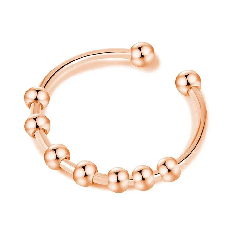 Lisslune | Calm – Anxiety Ring with Pearls - Anti Stress & Anti Anxiety