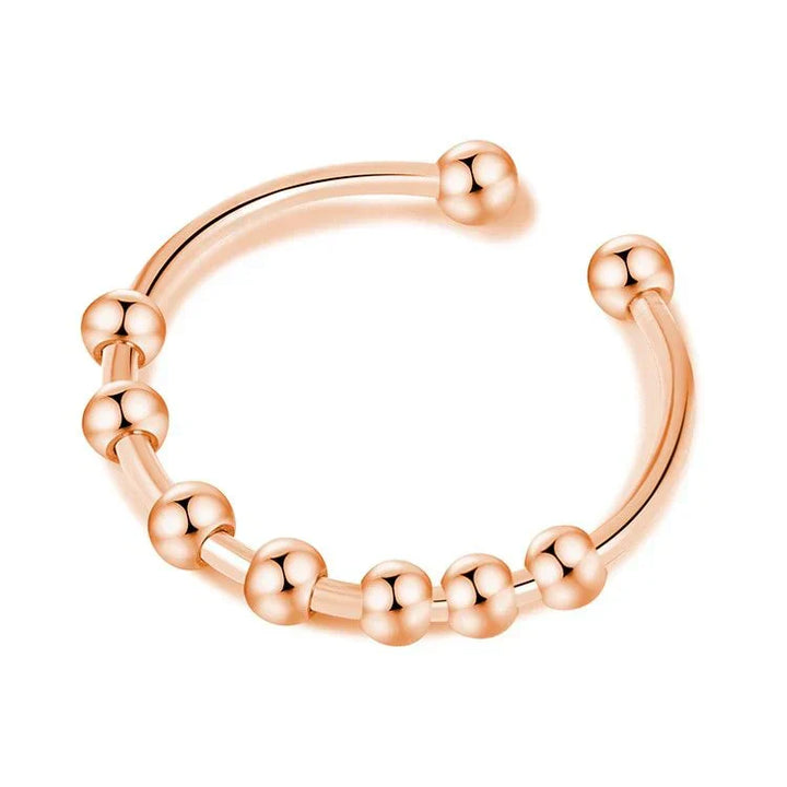 Lisslune | Calm – Anxiety Ring with Pearls - Anti Stress & Anti Anxiety