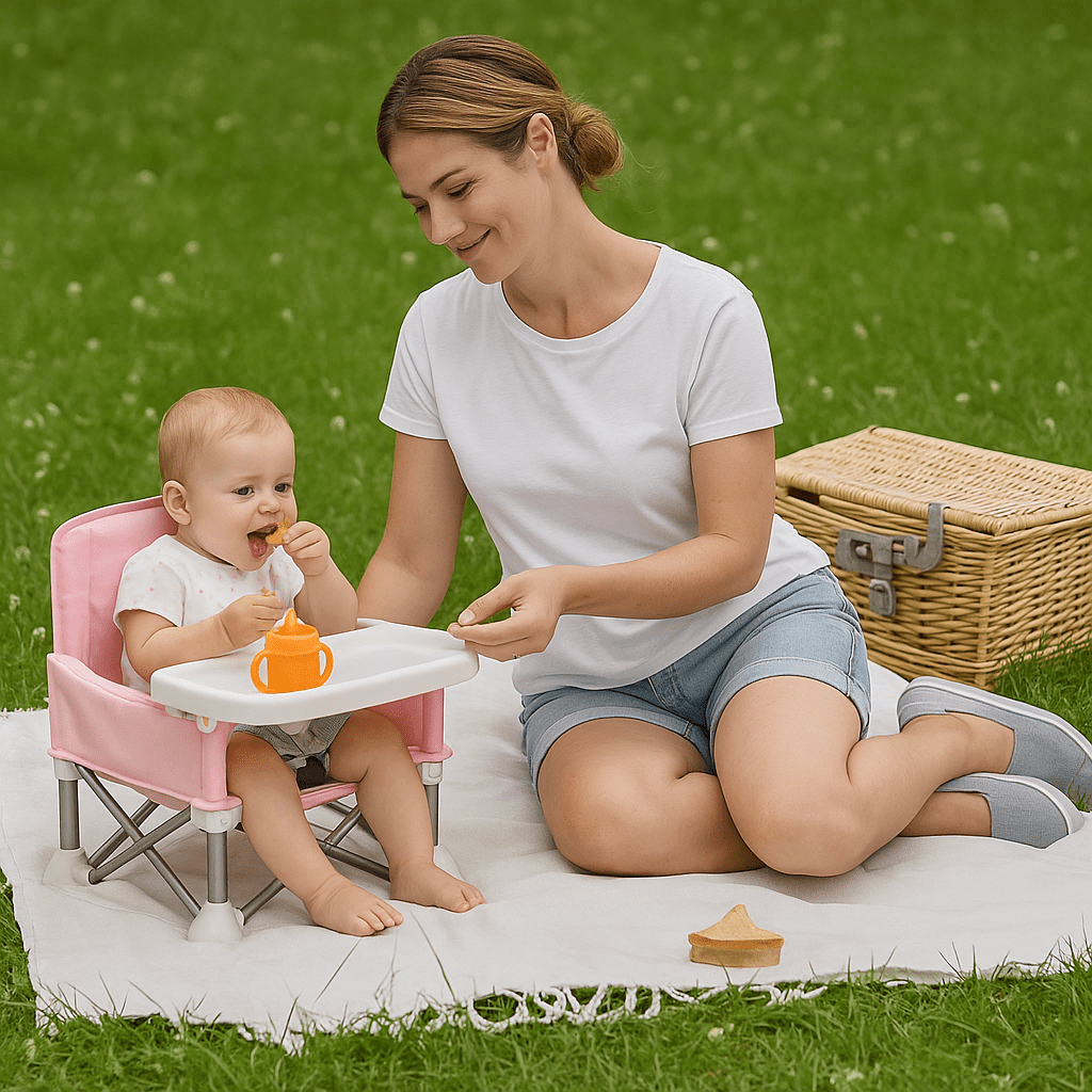 Lisslune | AnywhereSeat – Portable Folding High Chair for Babies & Toddlers