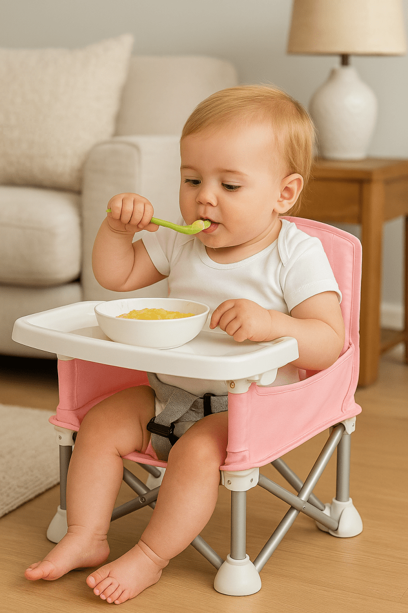 Lisslune | AnywhereSeat – Portable Folding High Chair for Babies & Toddlers