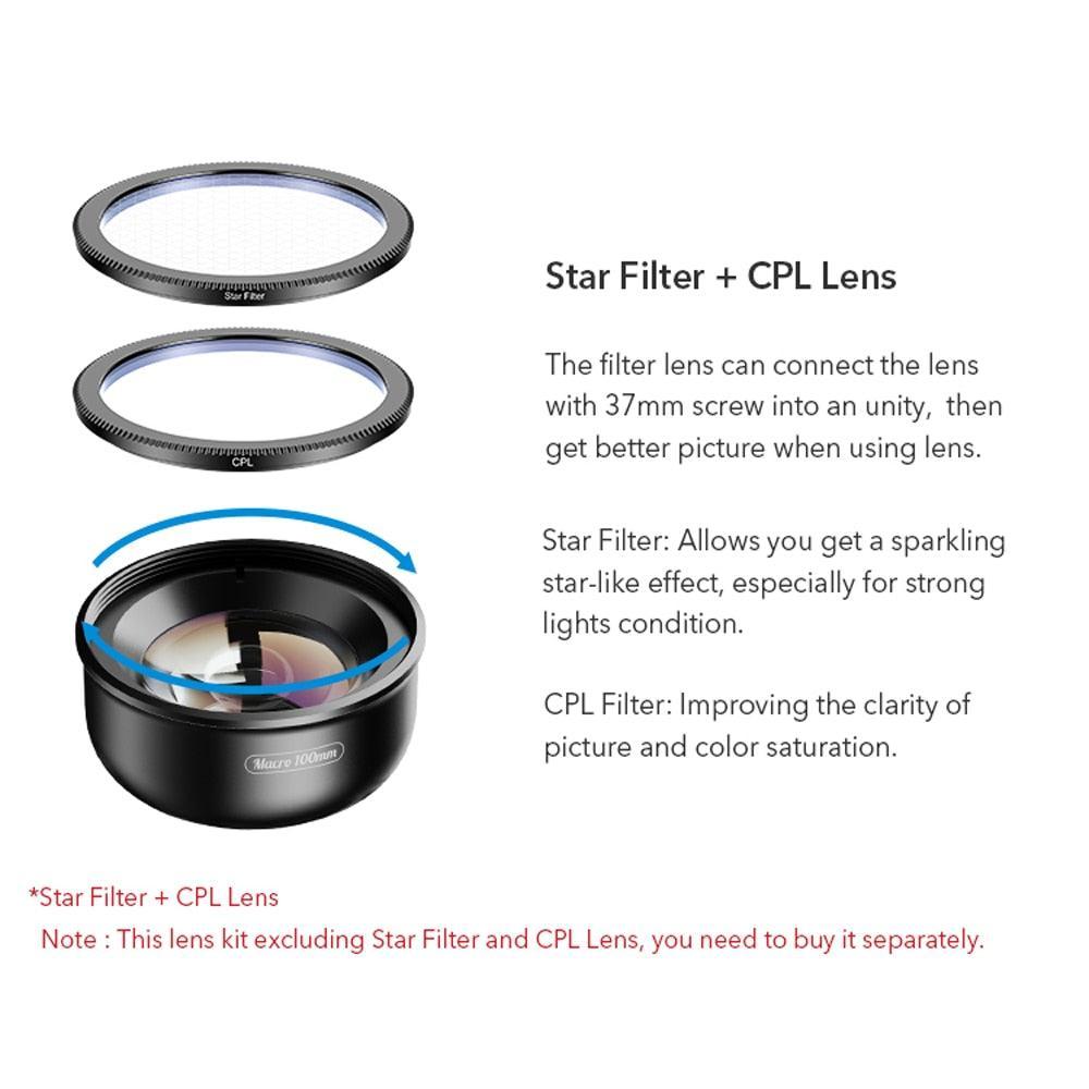 Lisslune | Transform Your Smartphone Photography with Apexels Elegant Teacup Macro Lens - Unveil the Beauty of the Macro Worlds