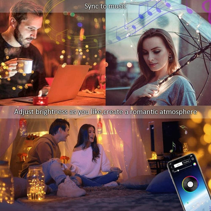 Lisslune | App Control String Lights for Christmas Tree Decoration