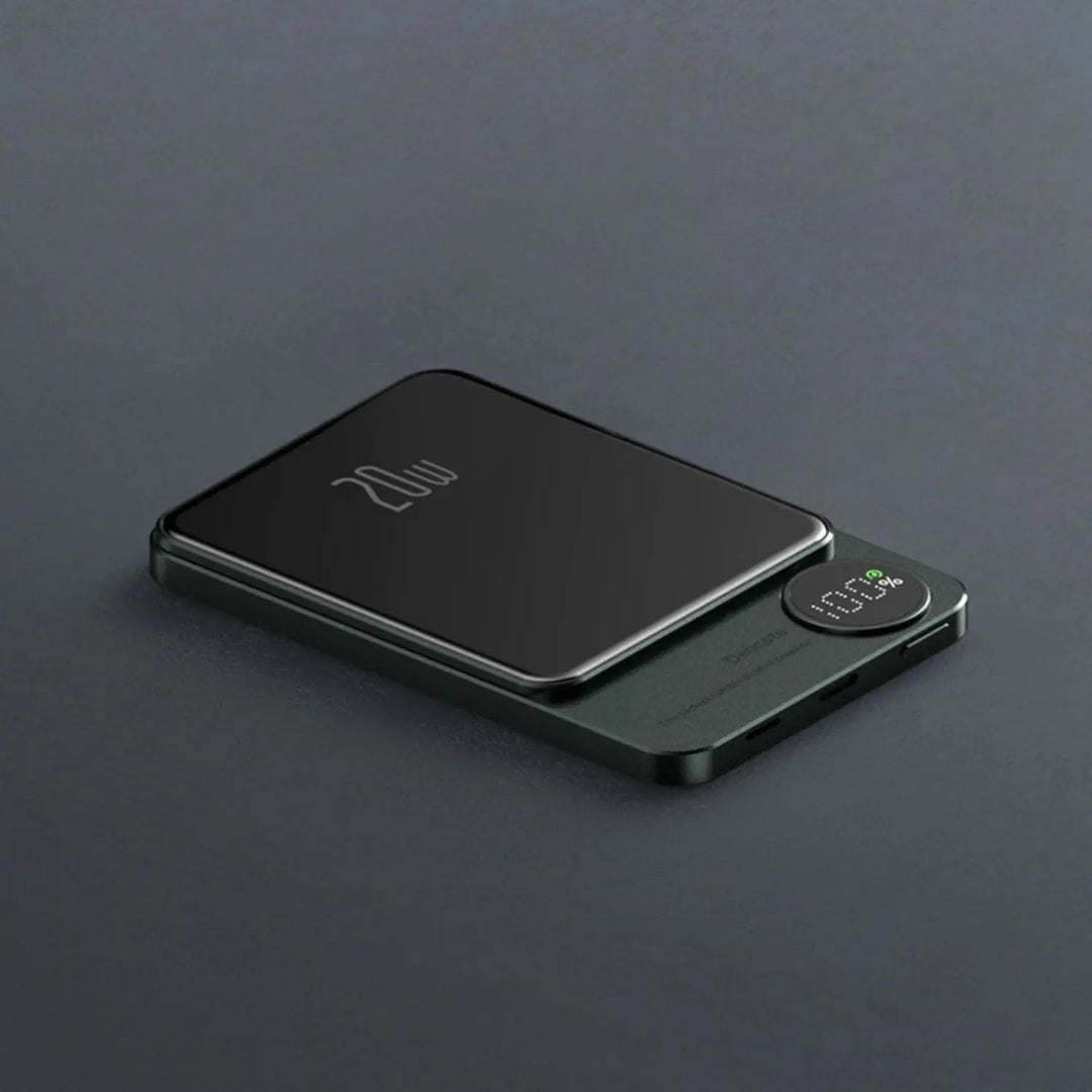 Lisslune | Sleek  Magnetic Fast Charging Power Bank – Wireless, High-Capacity Backup Battery for All Devices