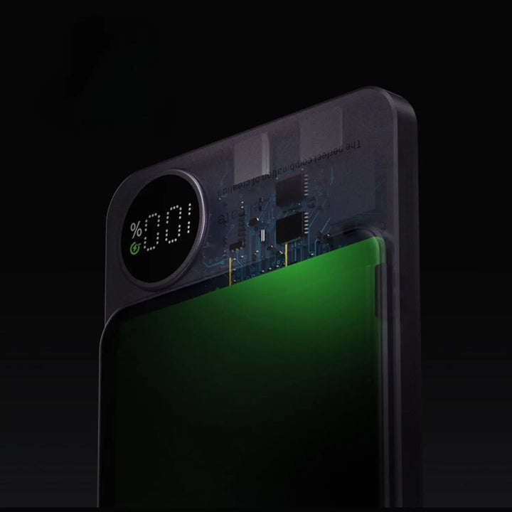 Lisslune | Sleek  Magnetic Fast Charging Power Bank – Wireless, High-Capacity Backup Battery for All Devices
