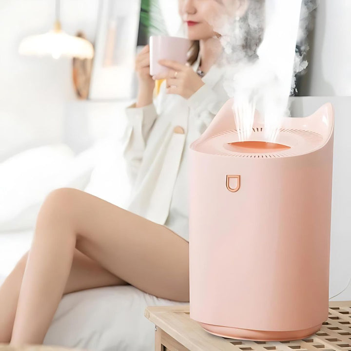 Lisslune | 3000ml Ultrasonic Humidifier with Mist Technology for Respiratory Relief & Comfortable Living Spaces