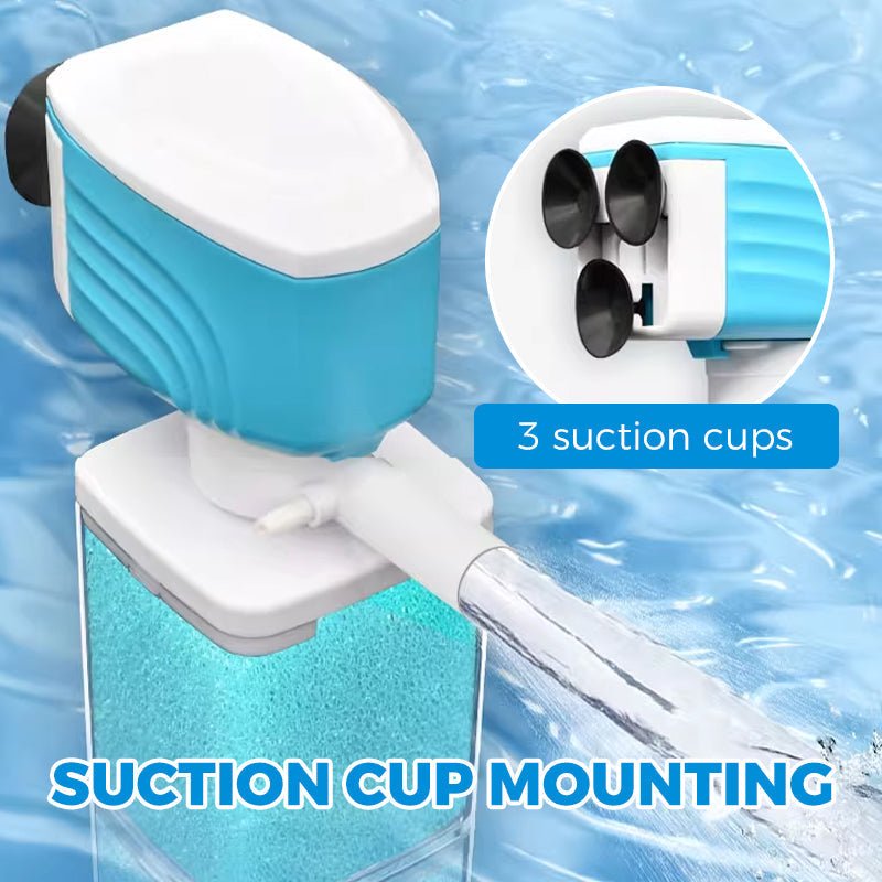 Lisslune | AQUAFLOW 5-IN-1 – Crystal-Clear Water & Automatic Cleaning for Aquariums