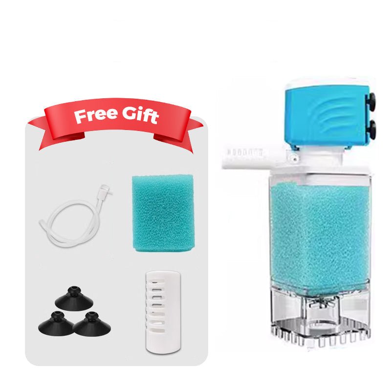 Lisslune | AQUAFLOW 5-IN-1 – Crystal-Clear Water & Automatic Cleaning for Aquariums