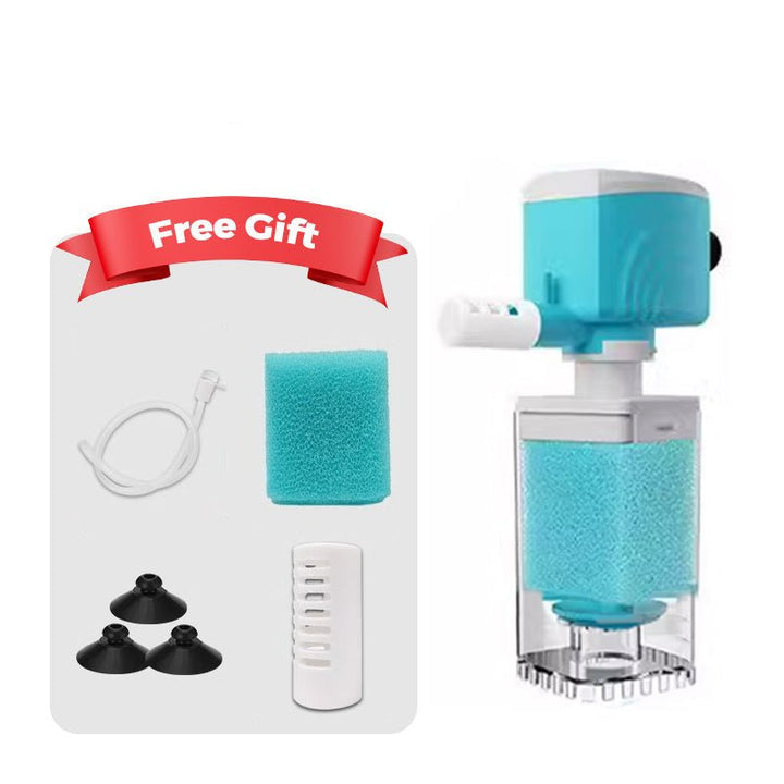 Lisslune | AQUAFLOW 5-IN-1 – Crystal-Clear Water & Automatic Cleaning for Aquariums