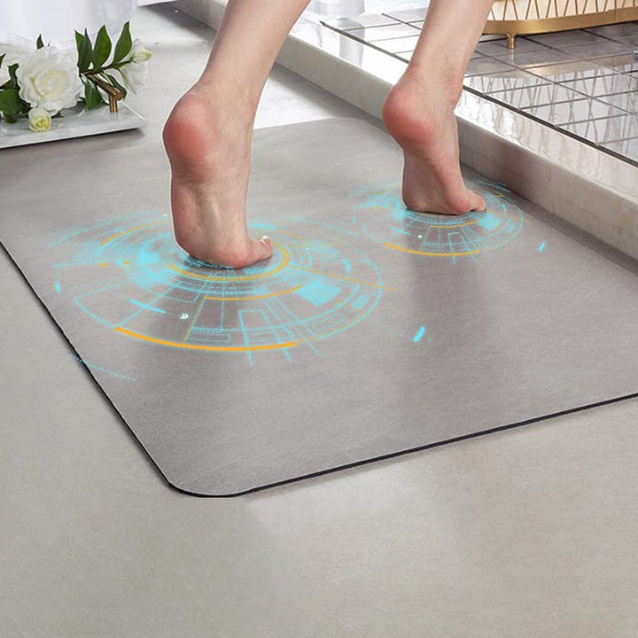 Lisslune | AquaGrip Anti-Slip Bath Mat – Stylish Safety for Your Bathroom