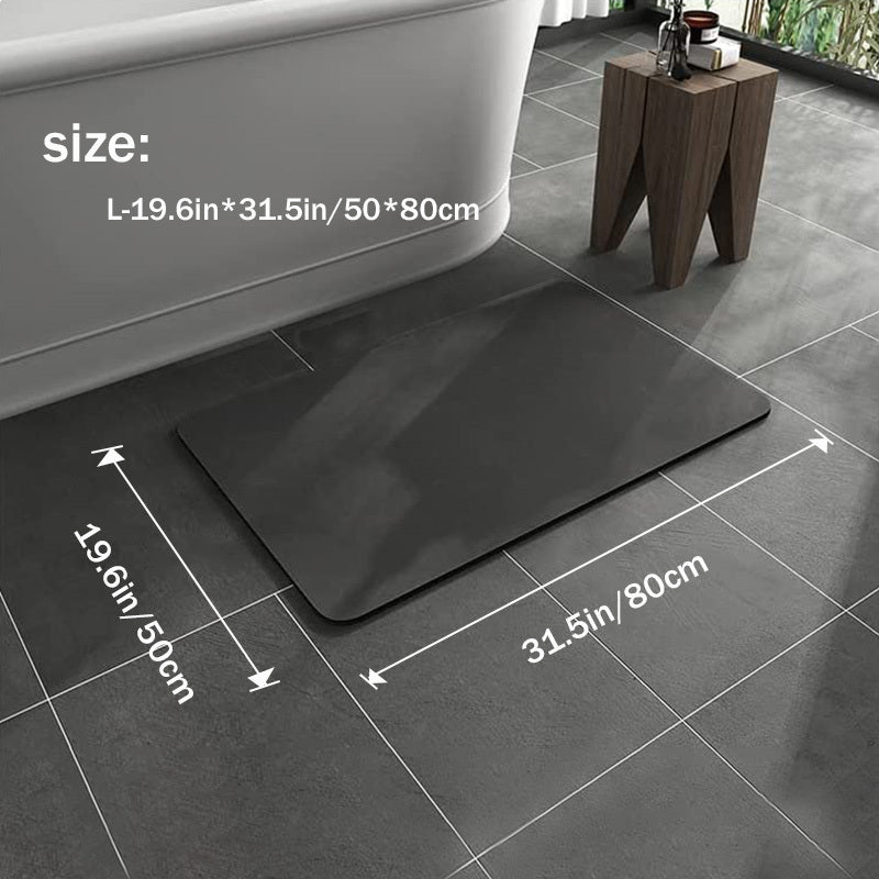 Lisslune | AquaGrip Anti-Slip Bath Mat – Stylish Safety for Your Bathroom