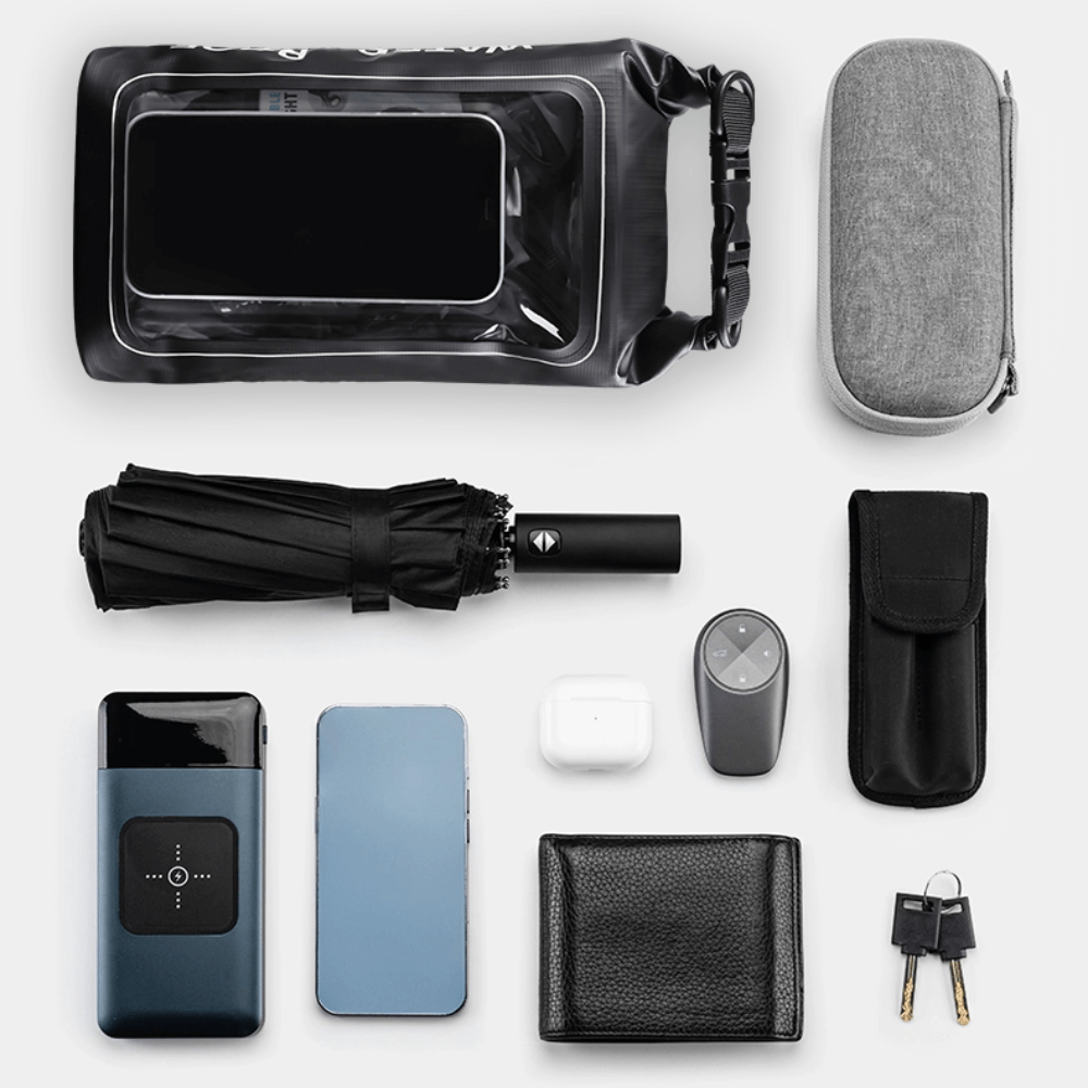 Lisslune | Waterproof Phone Pouch | Universal Fit for Smartphones Up to 7 Inches, Ideal for Outdoor Adventures and Water Activities