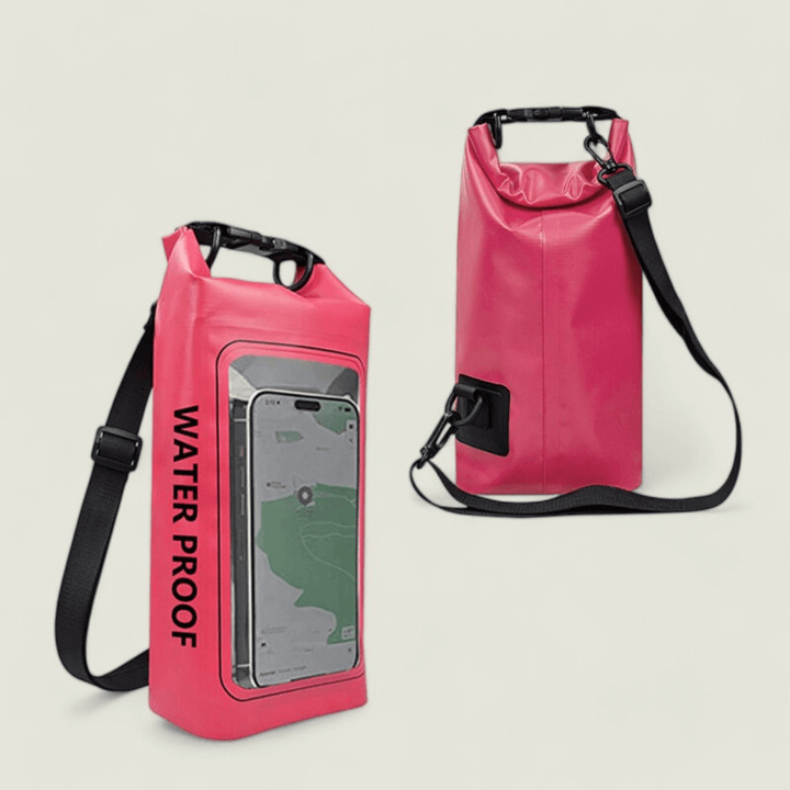 Lisslune | Waterproof Phone Pouch | Universal Fit for Smartphones Up to 7 Inches, Ideal for Outdoor Adventures and Water Activities