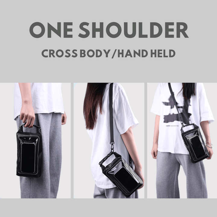 Lisslune | Waterproof Phone Pouch | Universal Fit for Smartphones Up to 7 Inches, Ideal for Outdoor Adventures and Water Activities