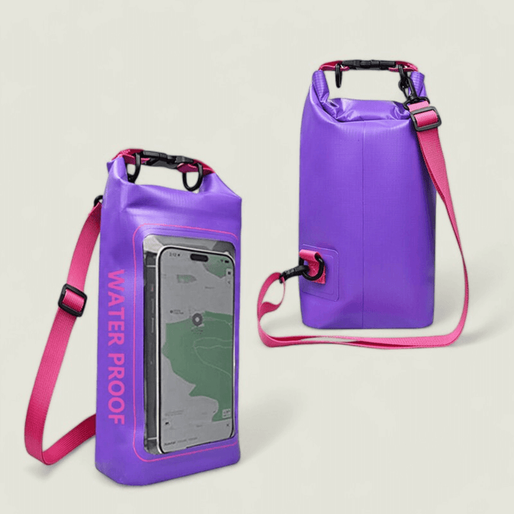Lisslune | Waterproof Phone Pouch | Universal Fit for Smartphones Up to 7 Inches, Ideal for Outdoor Adventures and Water Activities