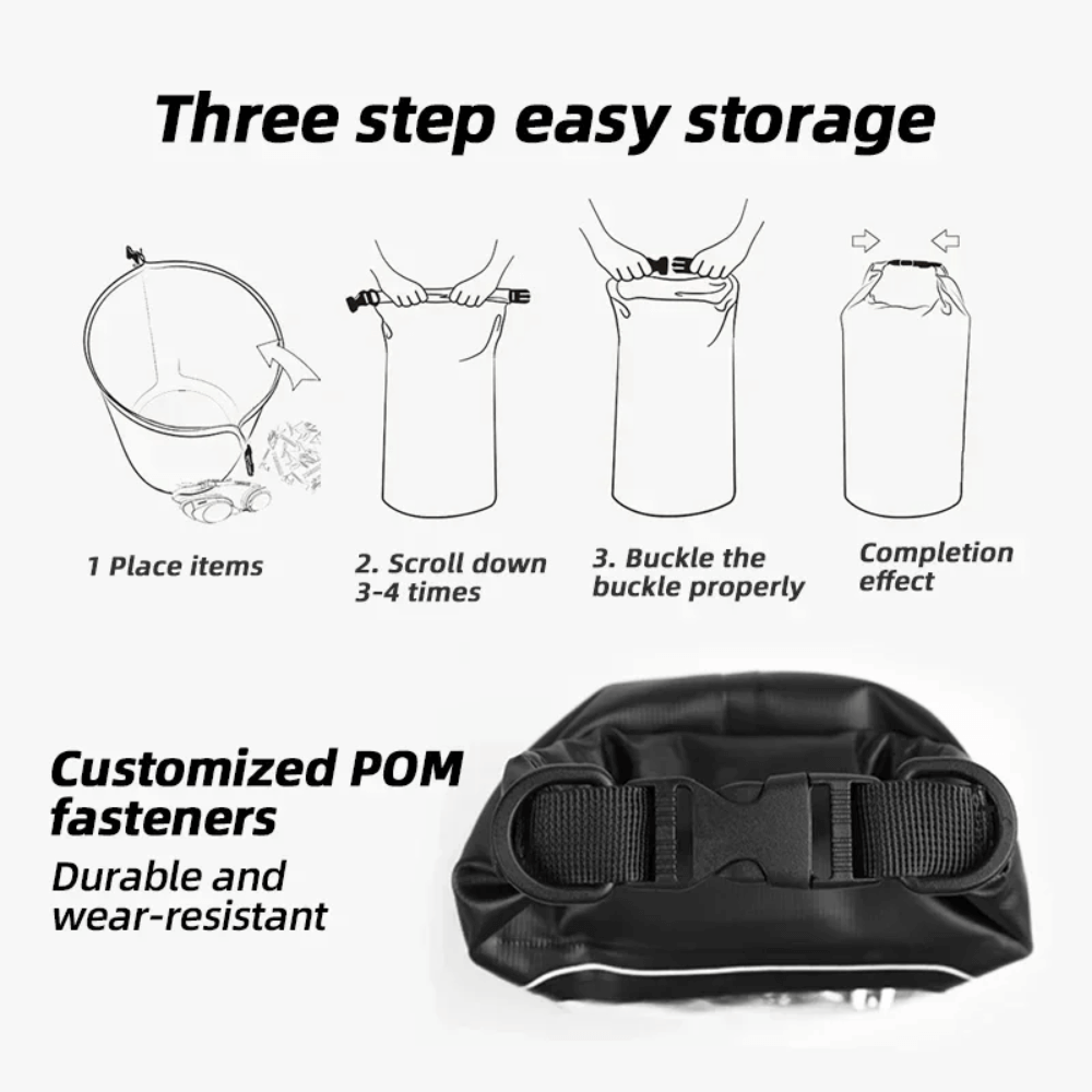 Lisslune | Waterproof Phone Pouch | Universal Fit for Smartphones Up to 7 Inches, Ideal for Outdoor Adventures and Water Activities