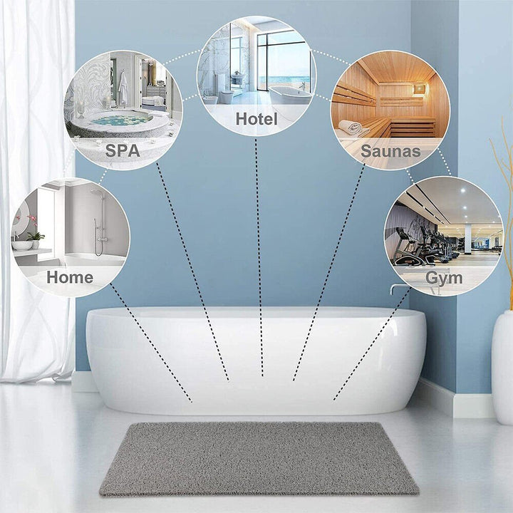 Lisslune | WellnessFlow Mat – Non-Slip, Quick-Drying Shower & Bath Mat for Hygienic Comfort