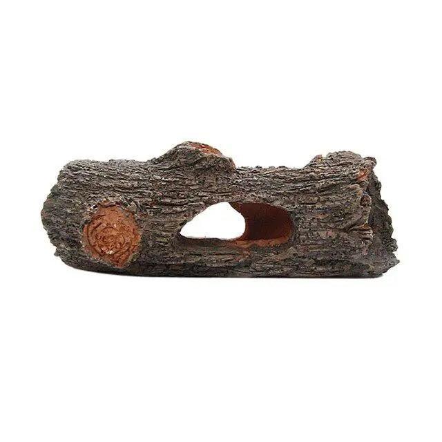 Lisslune | Underwater Oasis Hollow Tree Barrel Aquarium Decor