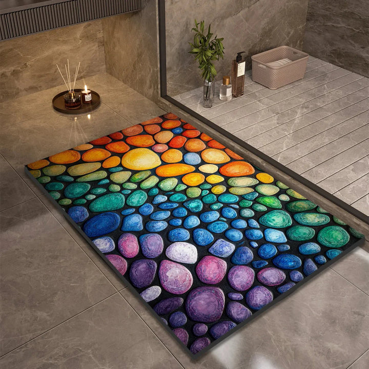 Lisslune | AQUASOFT BATH MAT – Diatomite Bath Mat for Safety & Comfort