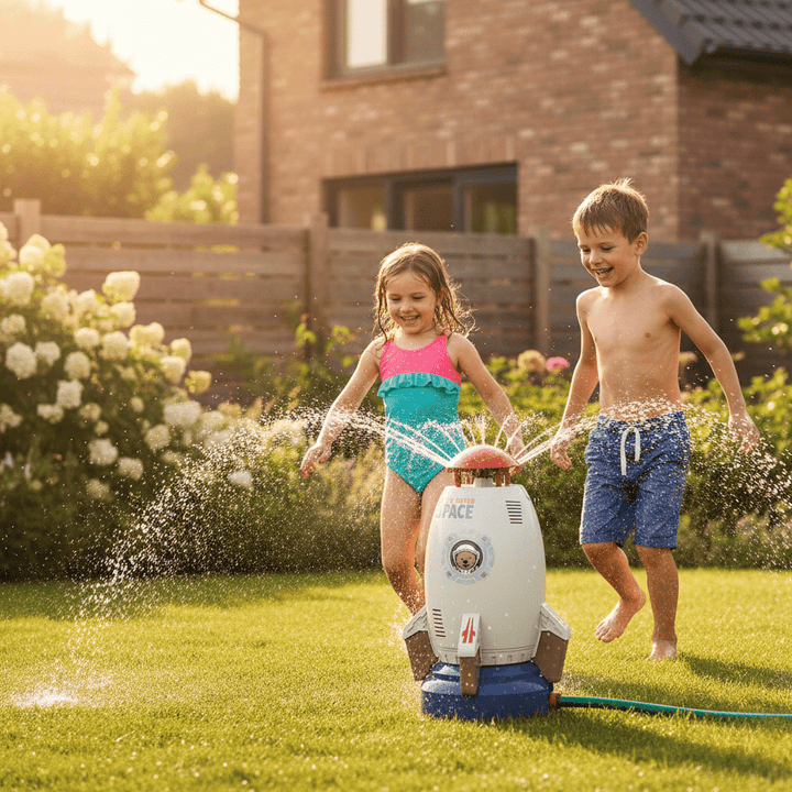Lisslune | AQUASPIN – 360° Rotating Water Sprinkler Toy for Kids