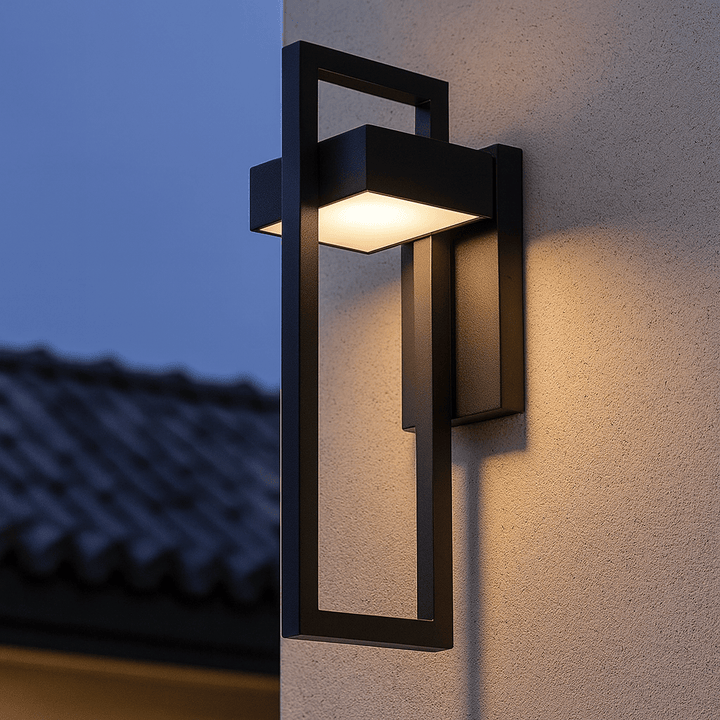 Lisslune | ARCORA – Modern Outdoor Wall Lamp with LED & Weather Protection