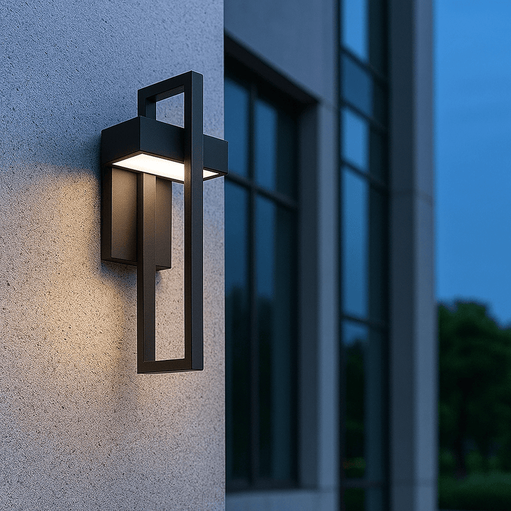 Lisslune | ARCORA – Modern Outdoor Wall Lamp with LED & Weather Protection