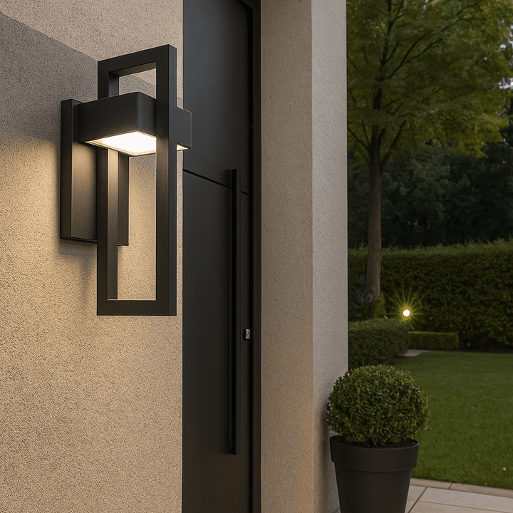 Lisslune | ARCORA – Modern Outdoor Wall Lamp with LED & Weather Protection