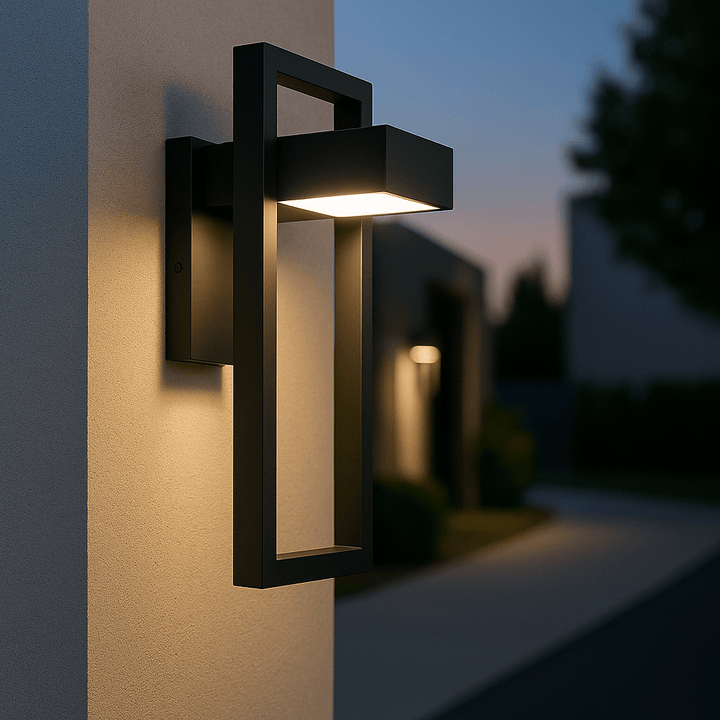 Lisslune | ARCORA – Modern Outdoor Wall Lamp with LED & Weather Protection