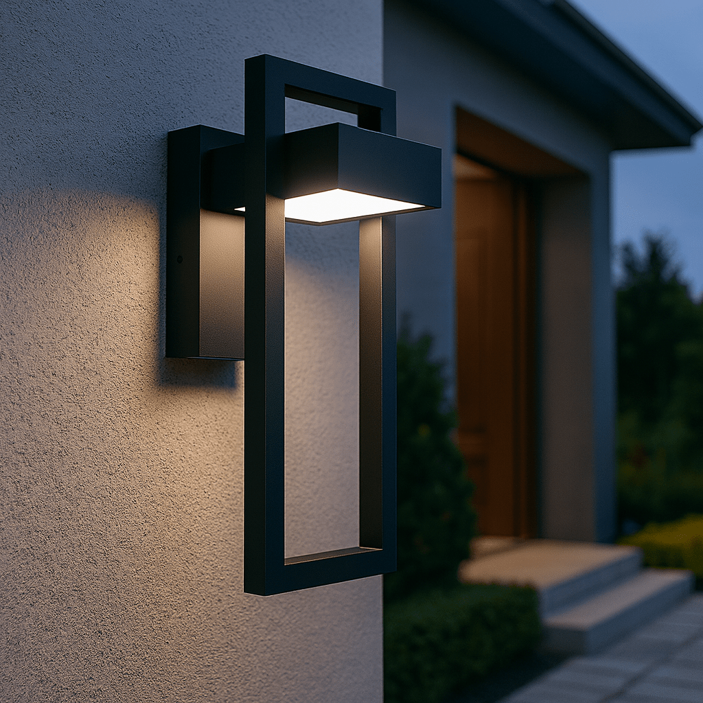 Lisslune | ARCORA – Modern Outdoor Wall Lamp with LED & Weather Protection