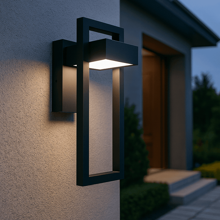 Lisslune | ARCORA – Modern Outdoor Wall Lamp with LED & Weather Protection