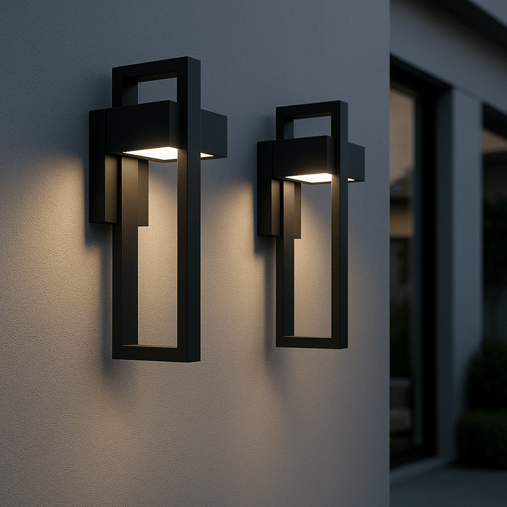 Lisslune | ARCORA – Modern Outdoor Wall Lamp with LED & Weather Protection
