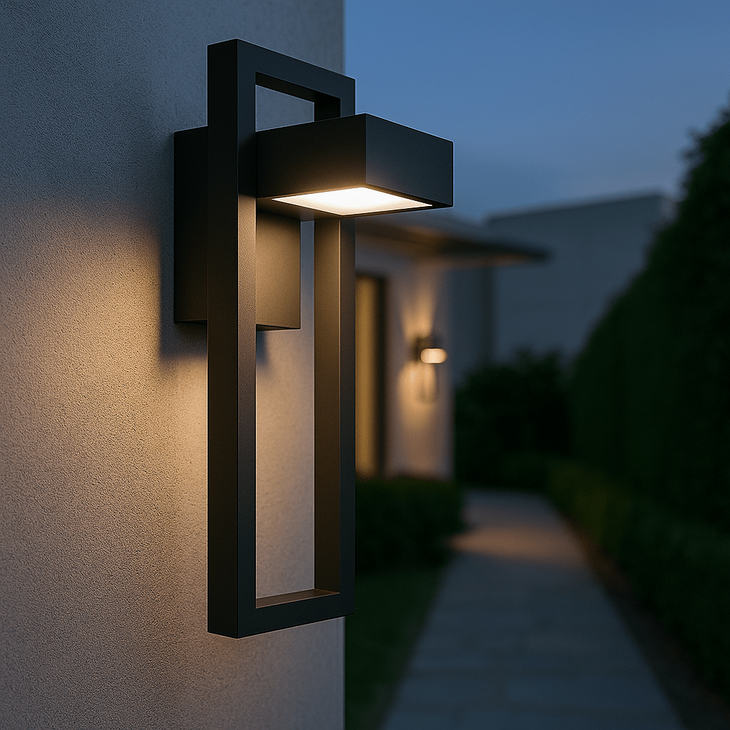 Lisslune | ARCORA – Modern Outdoor Wall Lamp with LED & Weather Protection