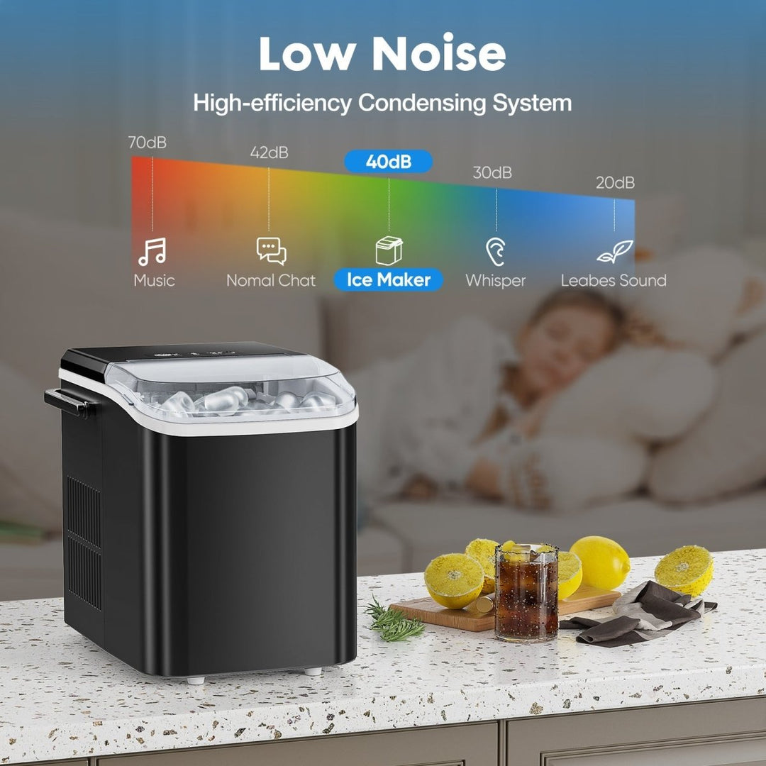 Lisslune | ARCTICCUBE – Compact Portable Ice Maker with Self-Cleaning Function
