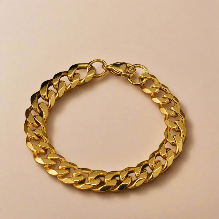 Lisslune | Armored CHAIN BRACELET – Adjustable Stainless Steel Punk-Inspired Elegance