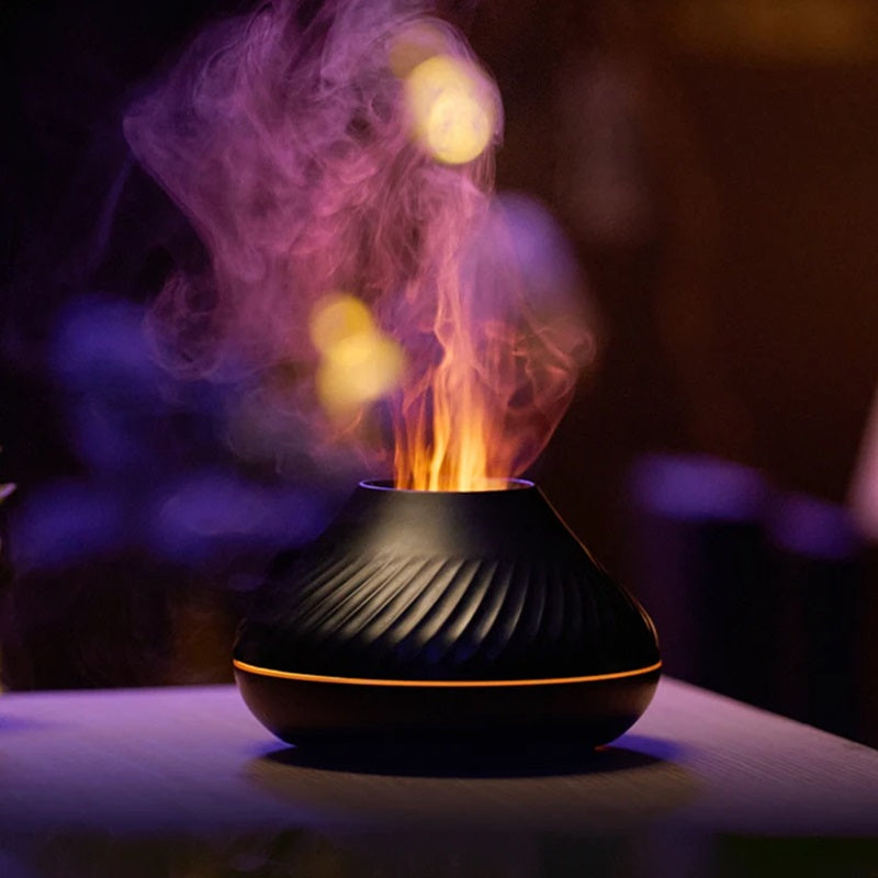 Lisslune | Essential Oil Diffuser with LED Flame Effect