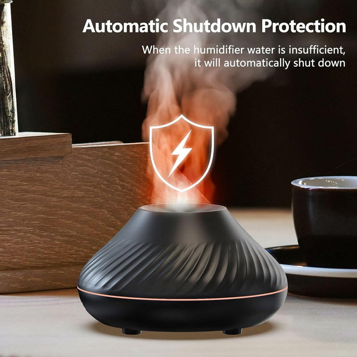 Lisslune | Essential Oil Diffuser with LED Flame Effect
