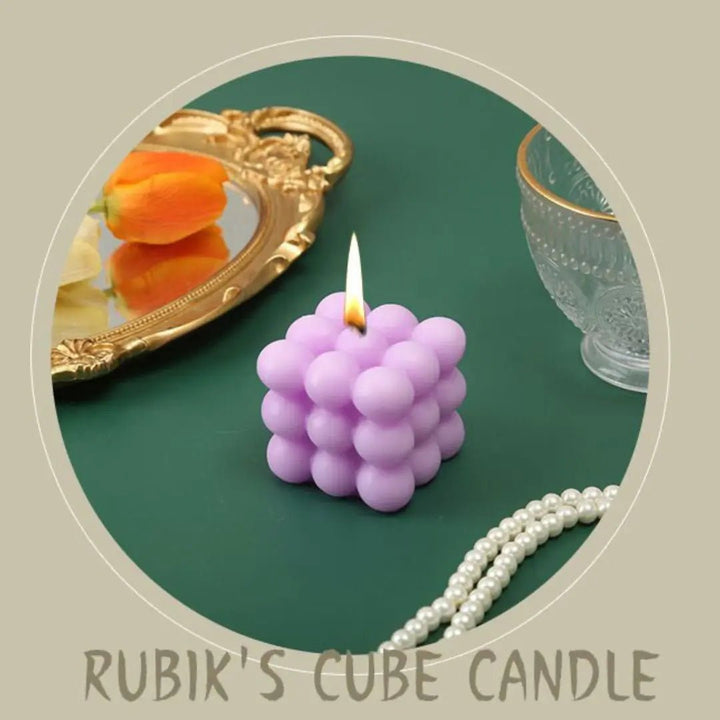 Lisslune | AromaCube – Decorative Cube Scented Candle