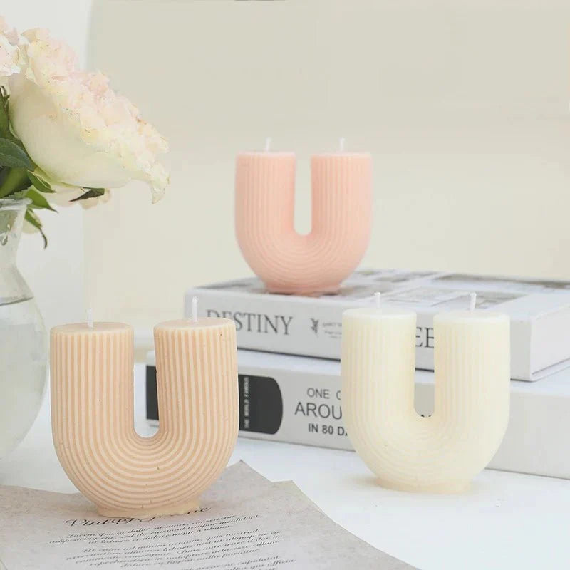 Lisslune | Aromatherapy Fragrant U-shaped Candle