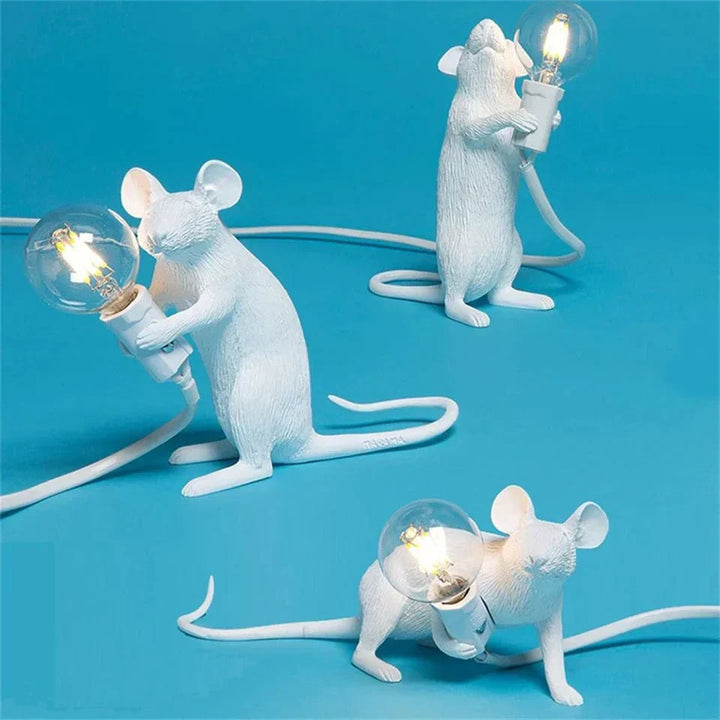 Lisslune | Royallure Art Deco Style LED Mouse Desk Lamp - Playful Desk Lighting