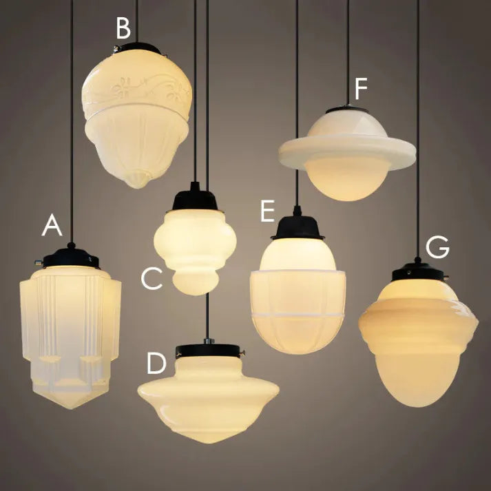 Lisslune | GlasLuxe - Retro Geometrische Pendellamp