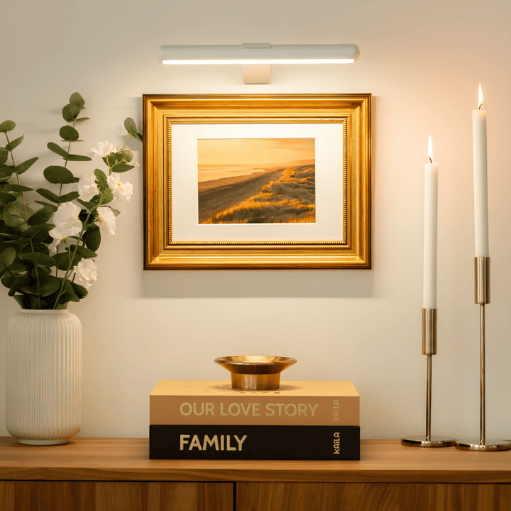 Lisslune | ArtGlow LED Wall Lamp – Wireless Lighting for Art and Decoration