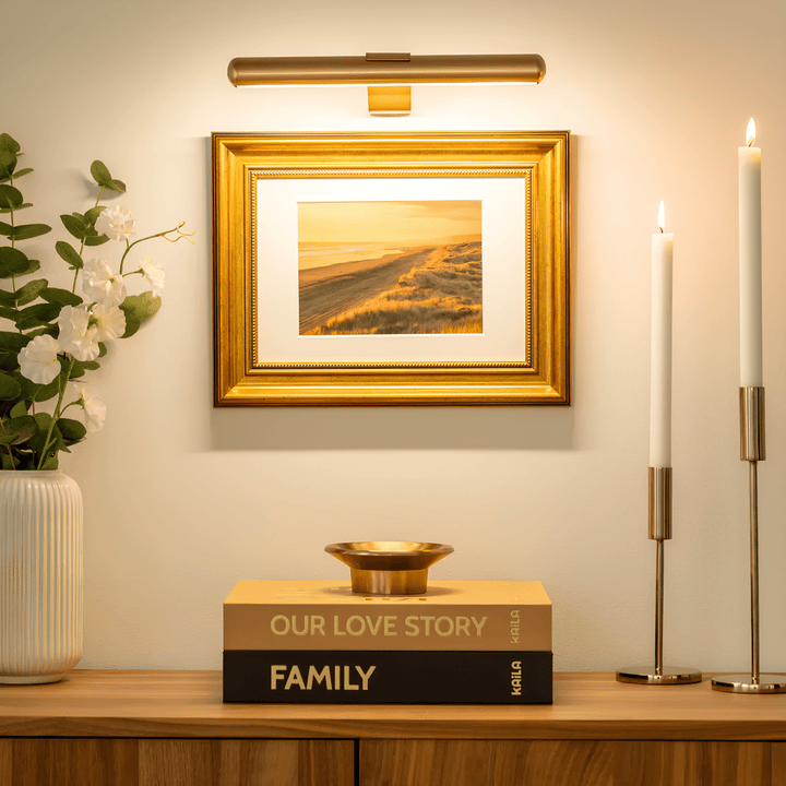 Lisslune | ArtGlow LED Wall Lamp – Wireless Lighting for Art and Decoration