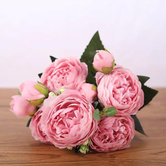 Lisslune | Eternal Elegance Silk Peony Arrangement