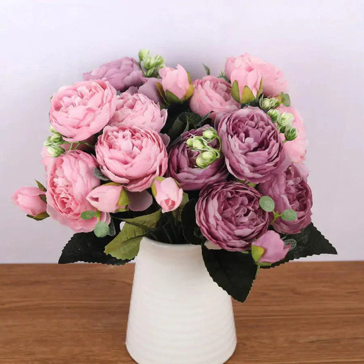 Lisslune | Eternal Elegance Silk Peony Arrangement