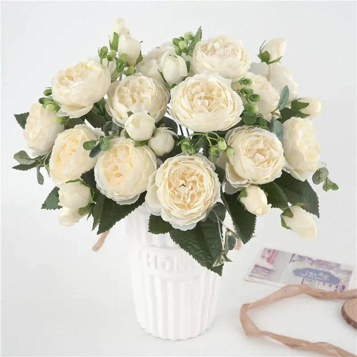 Lisslune | Eternal Elegance Silk Peony Arrangement